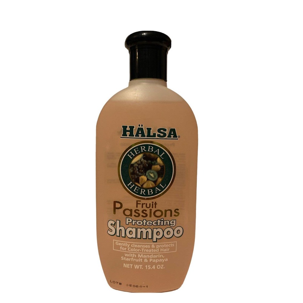 Halsa Herbal Fruit Passion Shampoo 15.4oz Protecting Shampoo For Color Treated